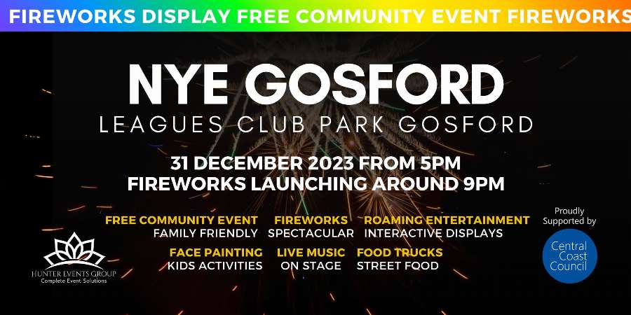 Central Coast Council - New Years Eve Celebration Central Coast Council - New Years Eve Celebration